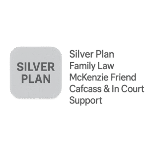 Silver Plan | Family Law McKenzie Friend | Superior In Court Support and Coaching